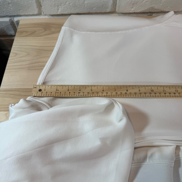 SOFT White Zip Hoodie, Stretchy XL NWT - Picture 4 of 10